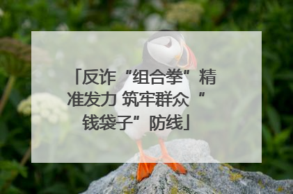 反诈“组合拳”精准发力 筑牢群众“钱袋子”防线