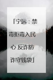 宁远：禁毒拒毒入民心 反诈防诈守钱袋