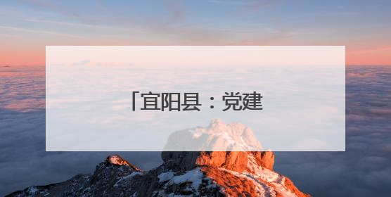 宜阳县：党建引领和美善治