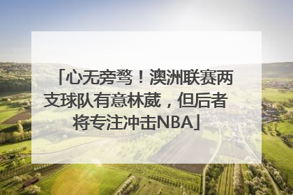 心无旁骛！澳洲联赛两支球队有意林葳，但后者将专注冲击NBA