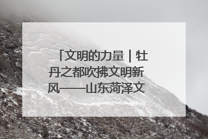 文明的力量｜牡丹之都吹拂文明新风——山东菏泽文明创建一线见闻