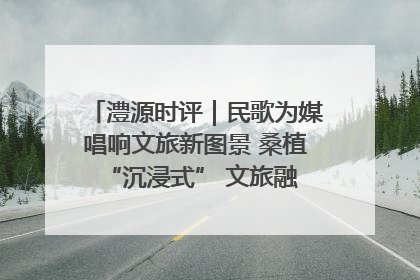 澧源时评｜民歌为媒唱响文旅新图景 桑植 “沉浸式” 文旅融合的破圈启示