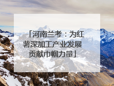 河南兰考：为红薯深加工产业发展贡献巾帼力量