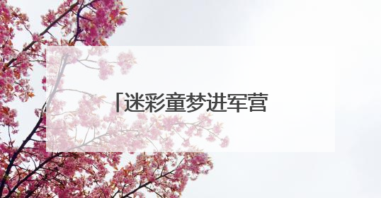 迷彩童梦进军营，百名军娃体验“六一”家国情