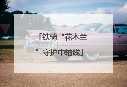 铁骑“花木兰”守护中轴线