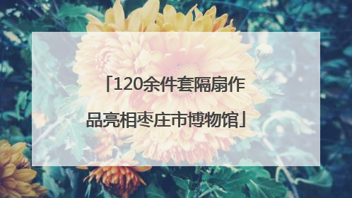 120余件套隔扇作品亮相枣庄市博物馆