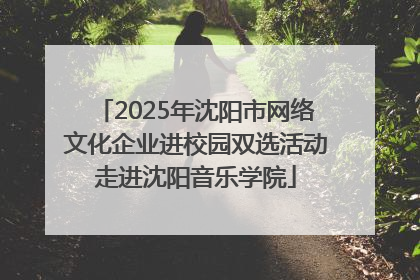 2025年沈阳市网络文化企业进校园双选活动走进沈阳音乐学院