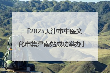 2025天津市中医文化市集津南站成功举办