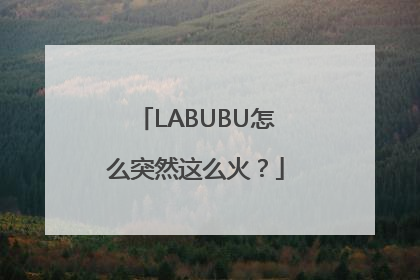 LABUBU怎么突然这么火？